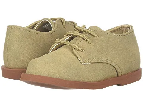 Zack Khaki Suede-Like Oxford Lace Up