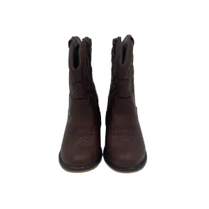 Zip-Up Western Boots